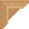 Ekena Millwork Traditional Slat Rough Sawn Bracket, Western Red Cedar, 4"W x 14"D x 14"H BKT04X14X14TRA06RWR - alternate 2